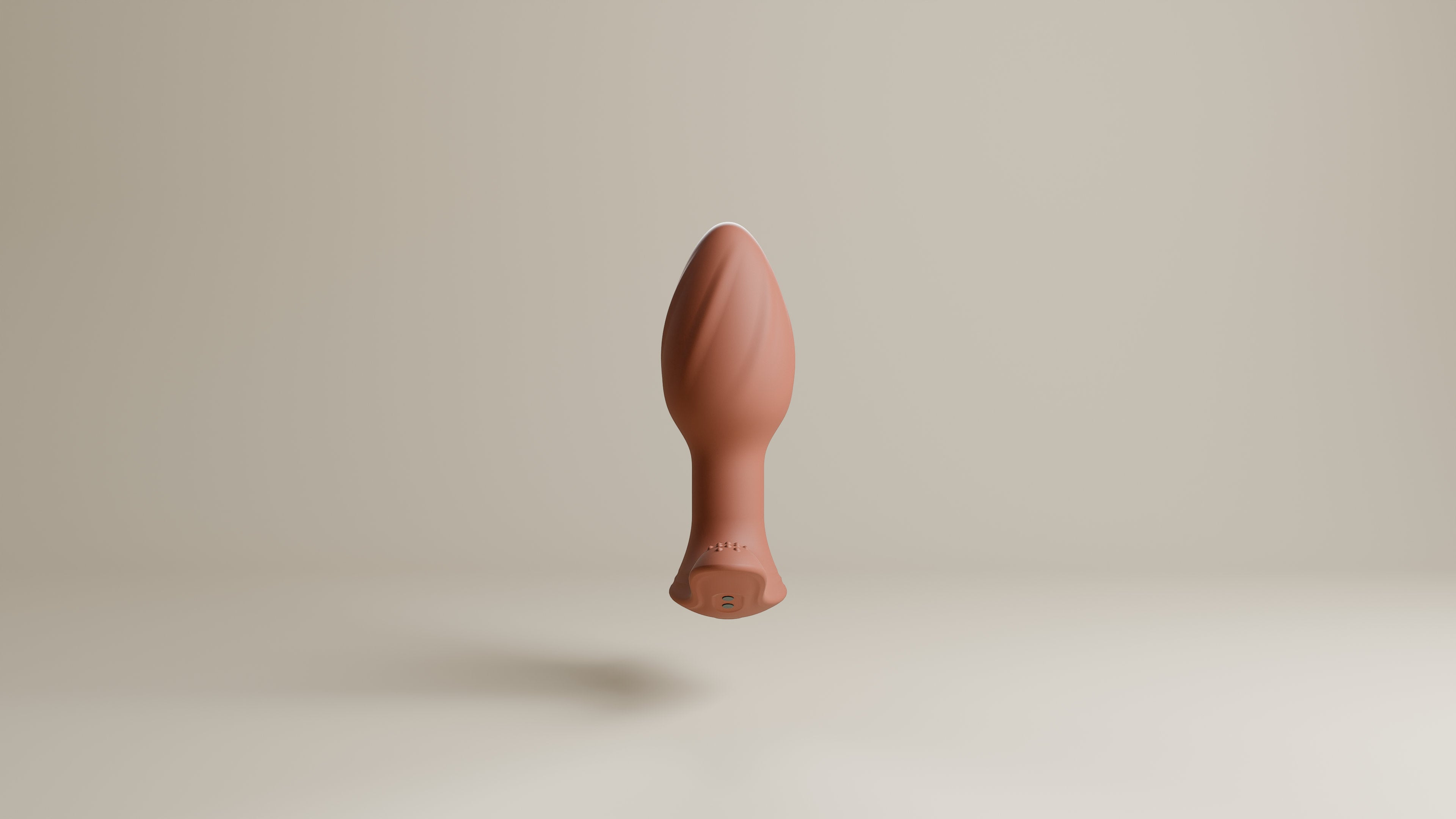 Vibrating and Rotating Buttplug side left 