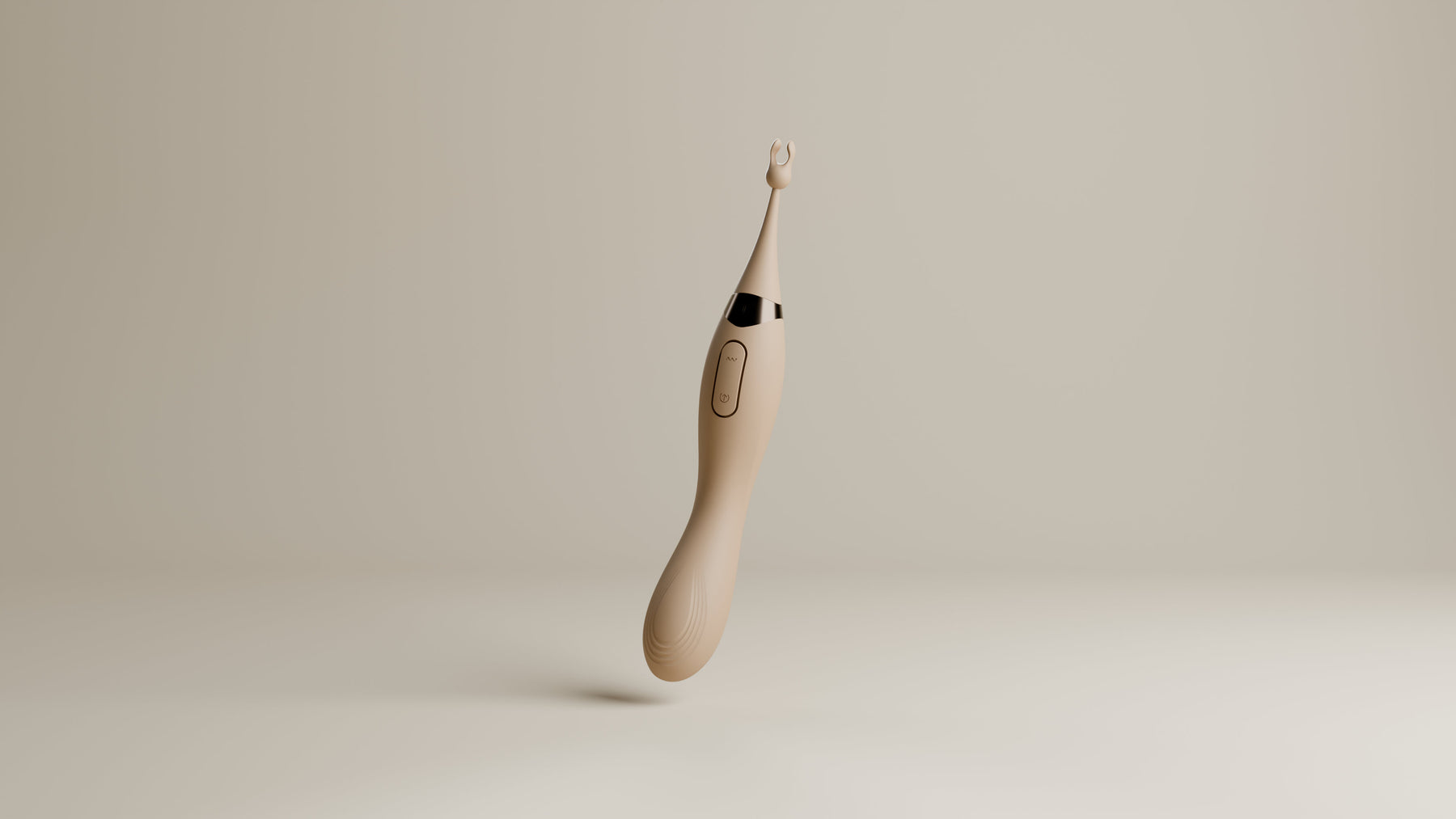 Duo dual-end G-spot and clitoral vibrator side profile 