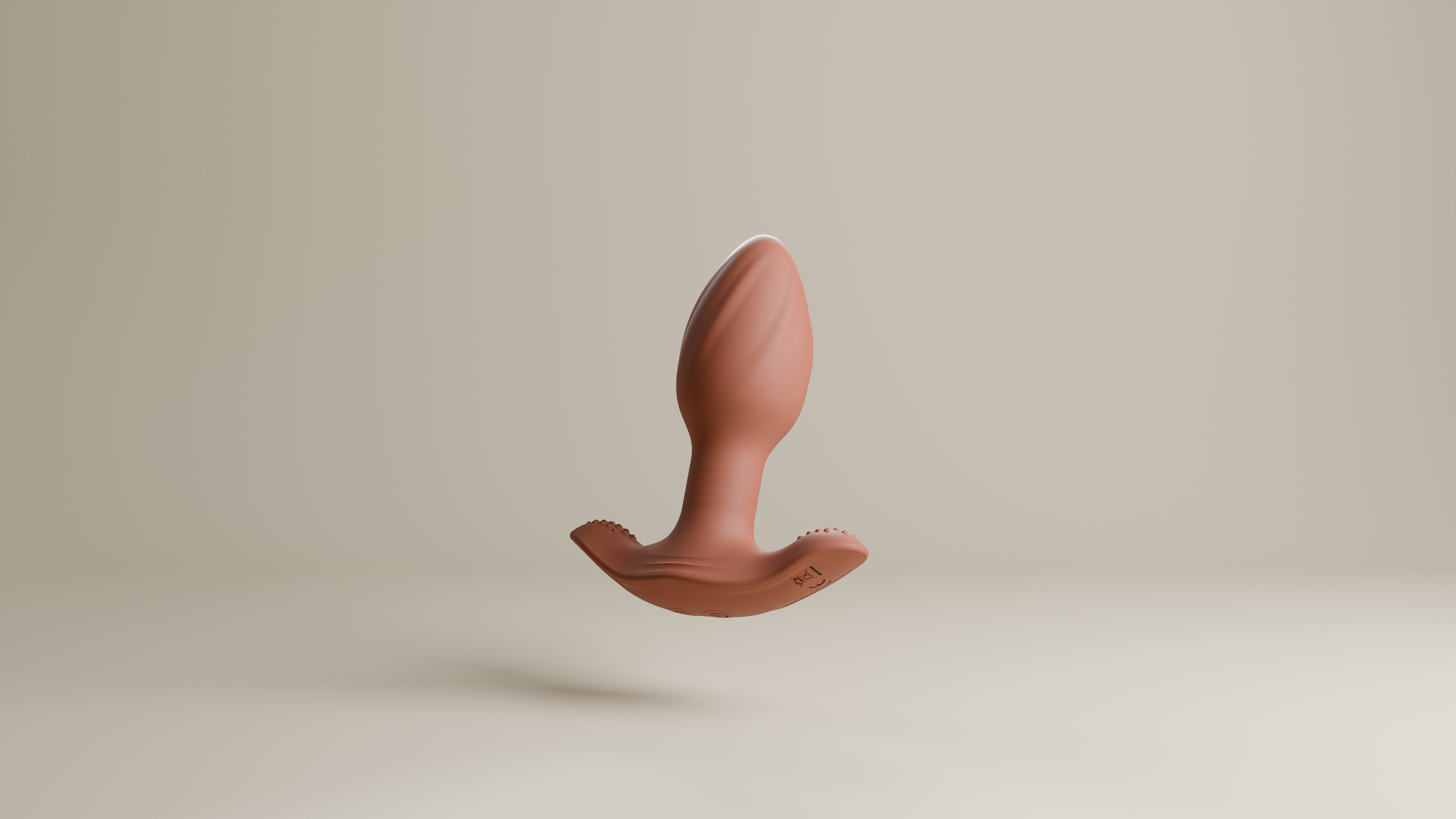 Vibrating and Rotating Buttplug side right 