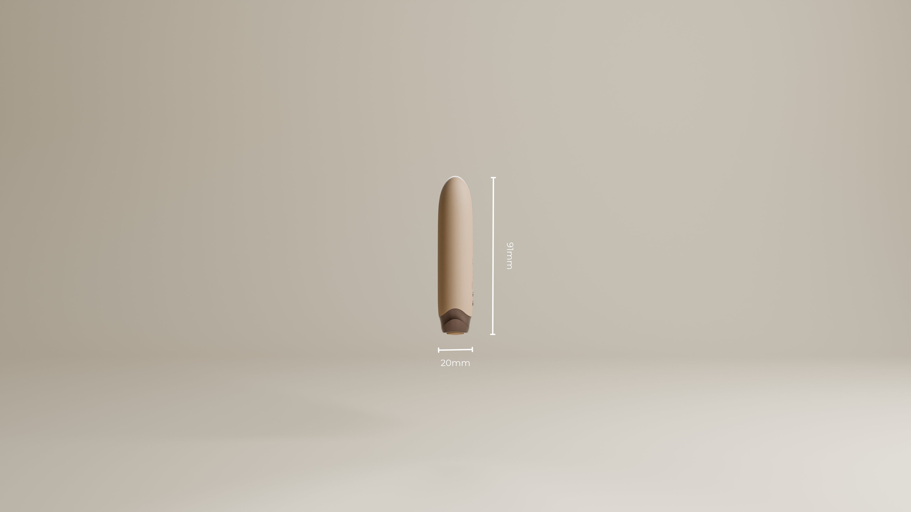 mini bullet vibrator with measurements 