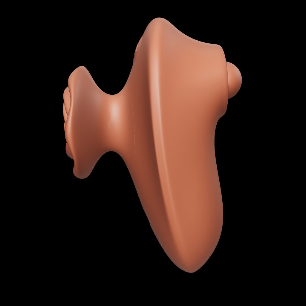 tapping clitoral vibrator 3D View