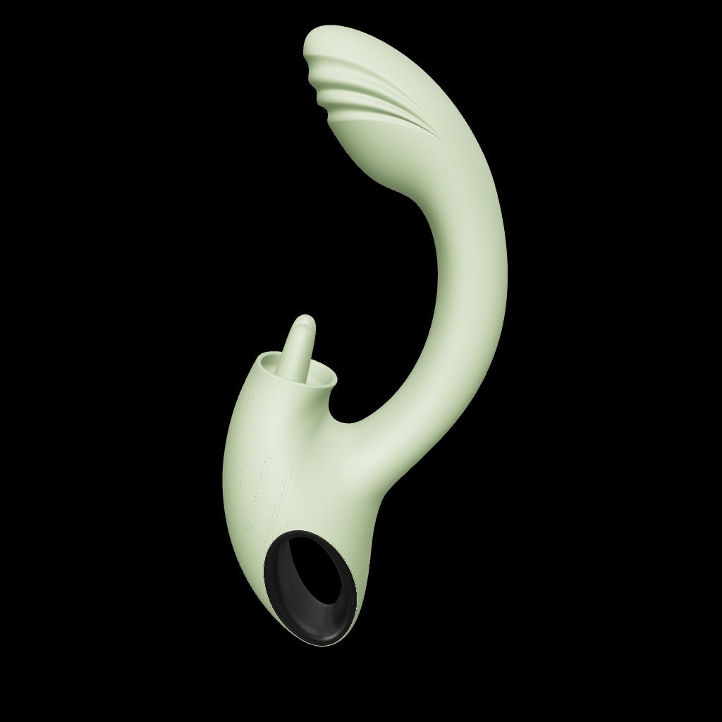 G-Spot and Clitoral Vibrator 3D view 